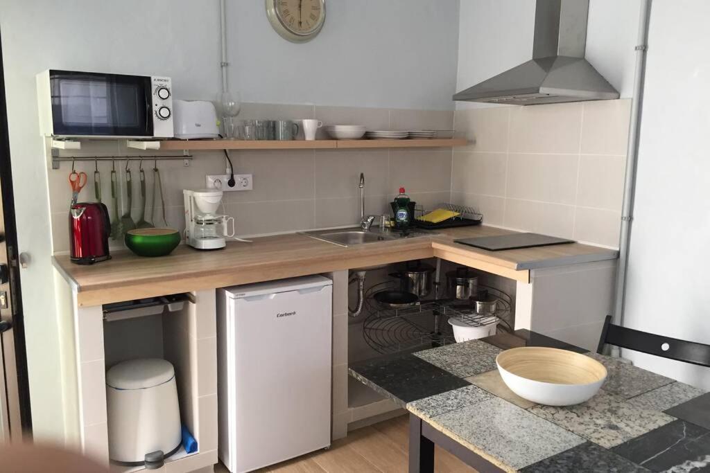 Ferienwohnung Cosy Flat For 2 Directly At The Beach Melenara Exterior foto