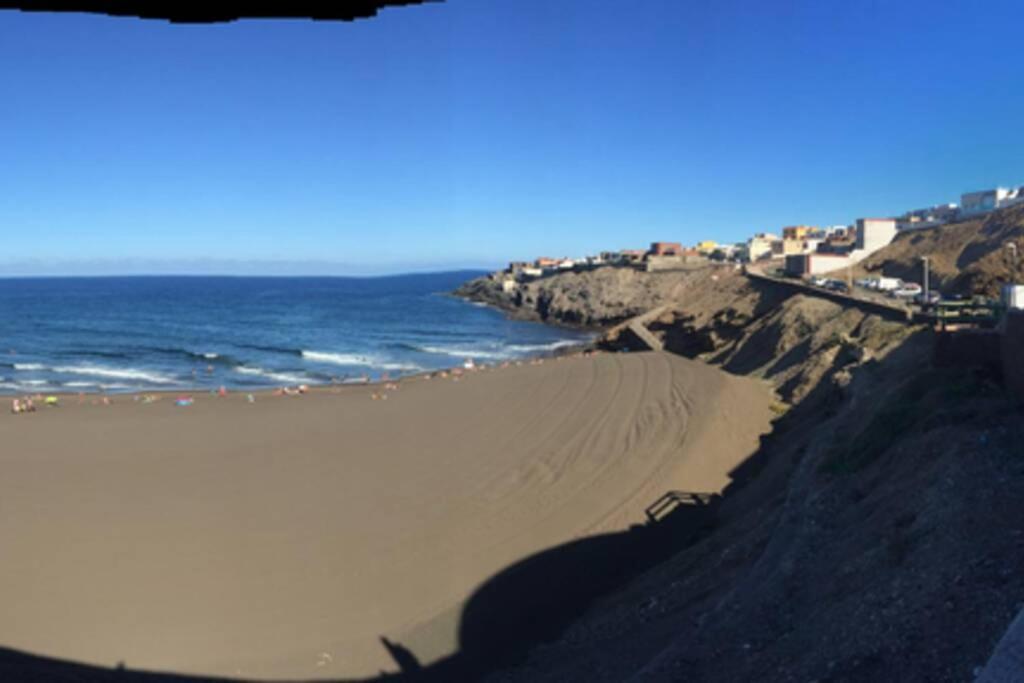 Ferienwohnung Cosy Flat For 2 Directly At The Beach Melenara Exterior foto