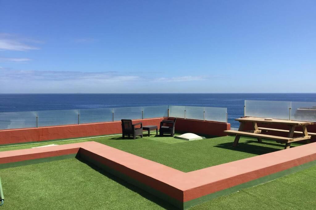 Ferienwohnung Cosy Flat For 2 Directly At The Beach Melenara Exterior foto